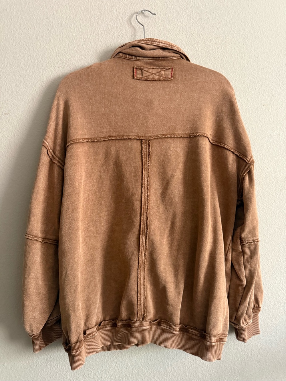 FREE PEOPLE Gauge Cardi Oversized Button Jacket Size XS - Picture 6 of 10
